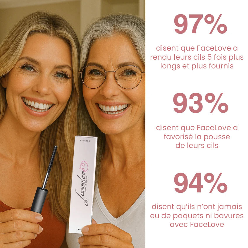 FaceLove™ | Mascara naturel, allongeant et nourrissant